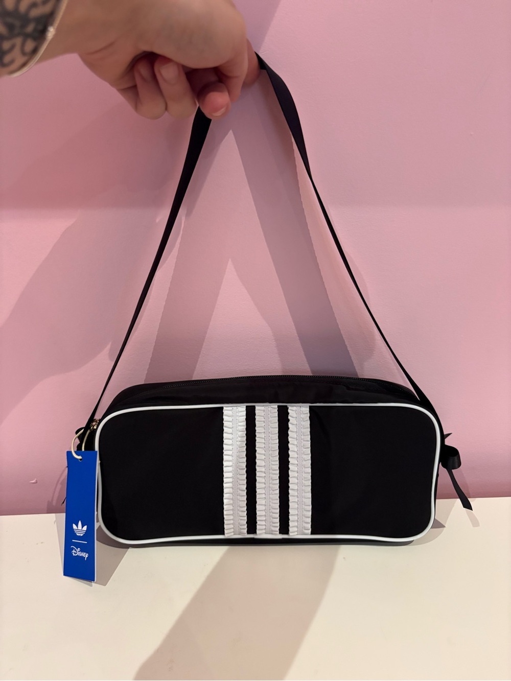 Disney x Adidas Alice In Wonderland Baguette Shoulder Bag - BNWT 🖤🤍